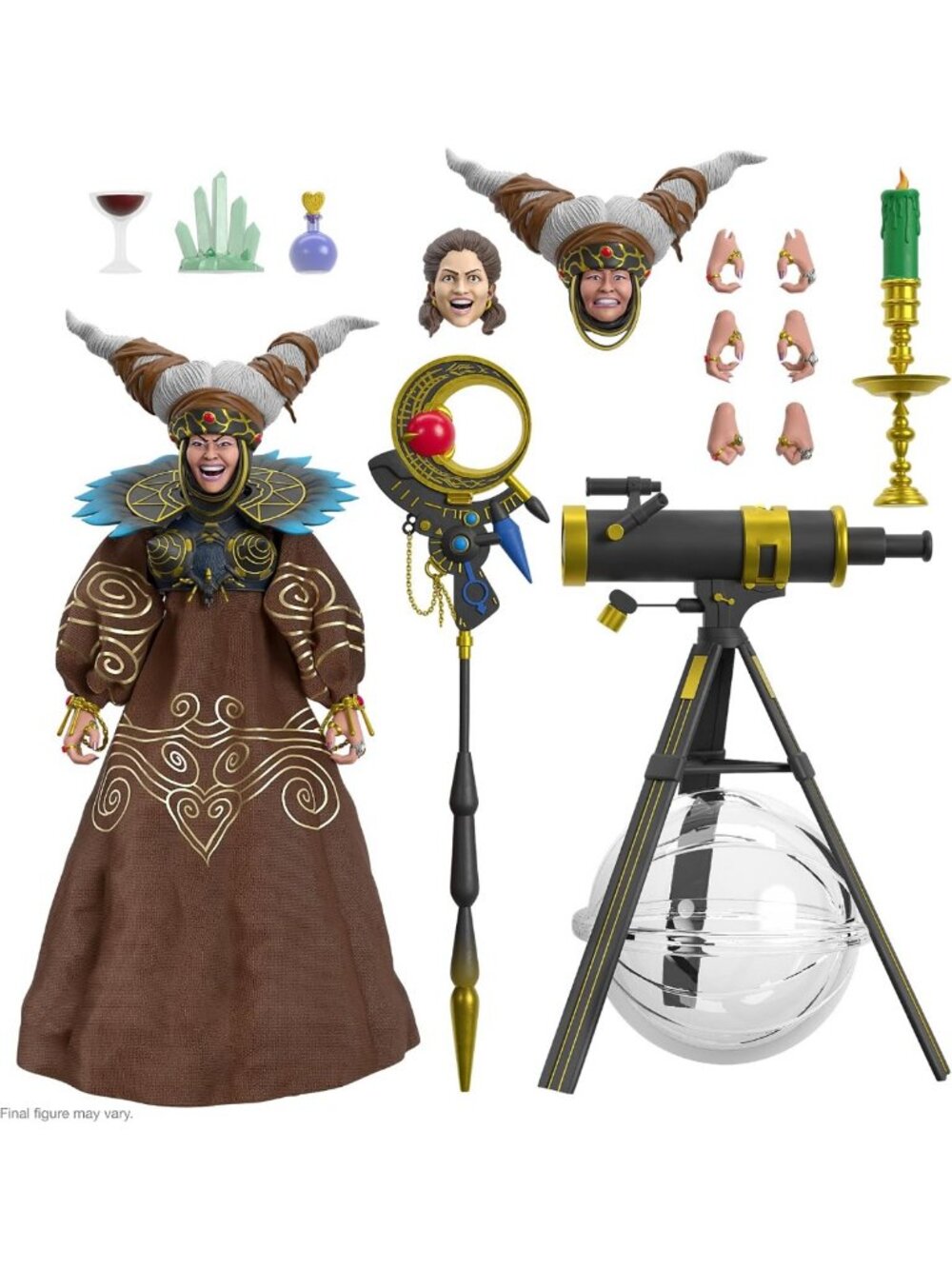 Mighty Morphin Power Rangers Rita Repulsa 7" Action Figure with Accessories